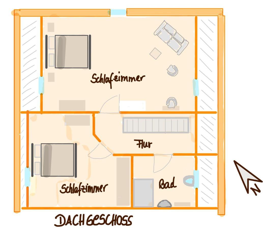 Appartement Forsthaus Zartwitzer Huette à Rechlin Extérieur photo